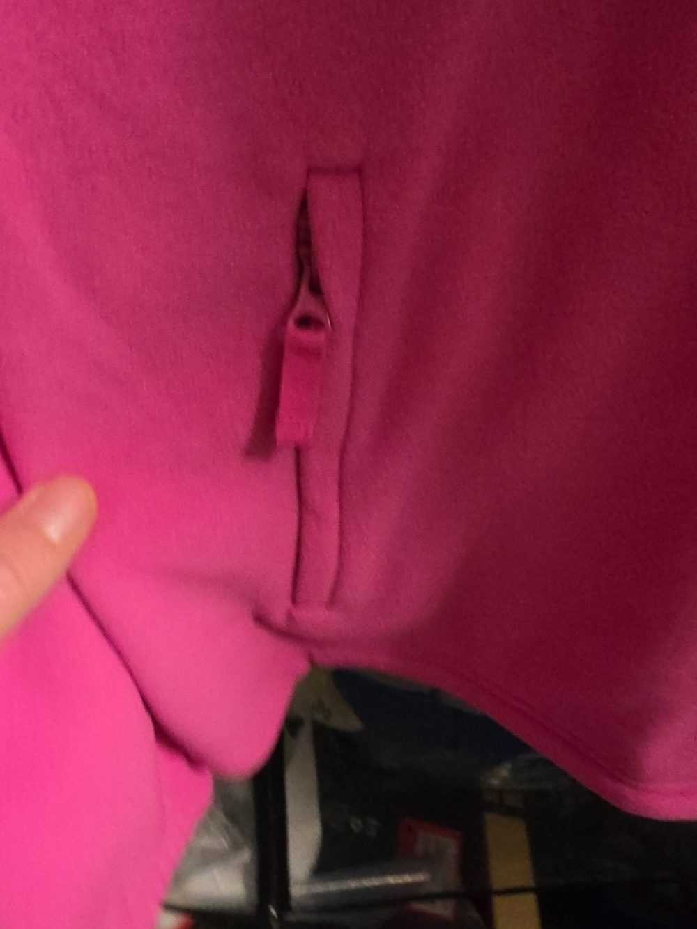 Supreme Pink Fleece Pullover with Box Logo - Picture 7 of 9